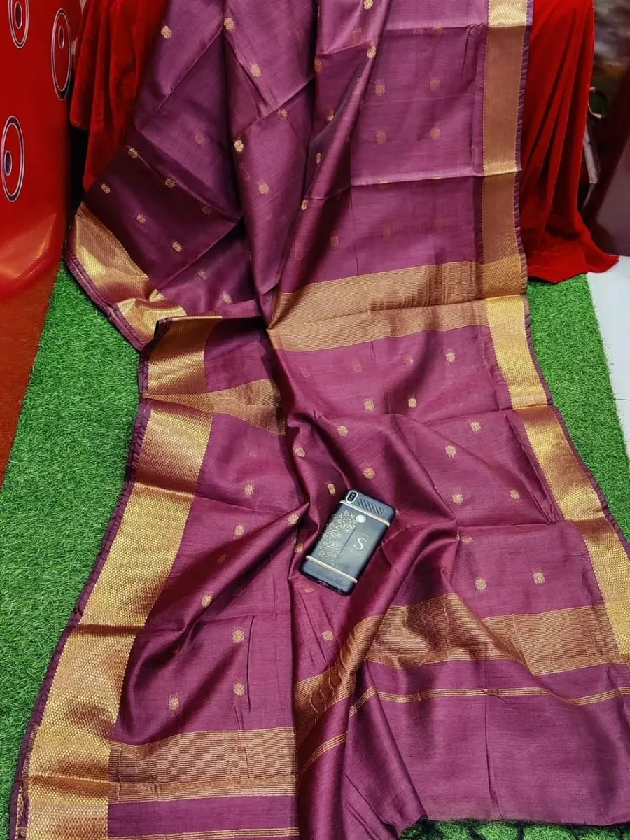 Traditional Weave Premium Maheshwari Silk Saree